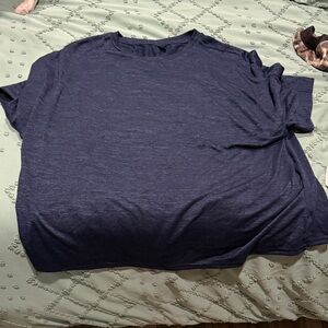 SHEIN Women's Navy Blue Blouse